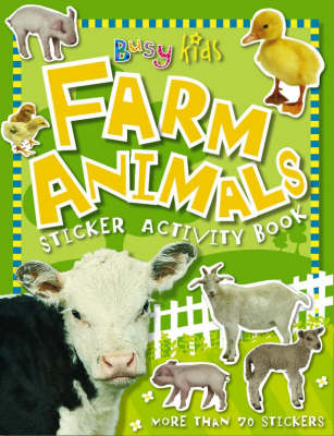 Cover of Farm Animals Sticker Activity Book