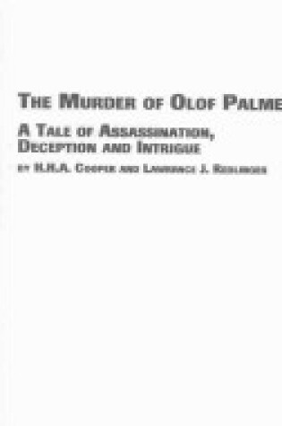 Cover of The Murder of Olof Palme