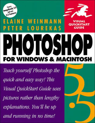 Book cover for Photoshop 5.5 for Windows and Macintosh