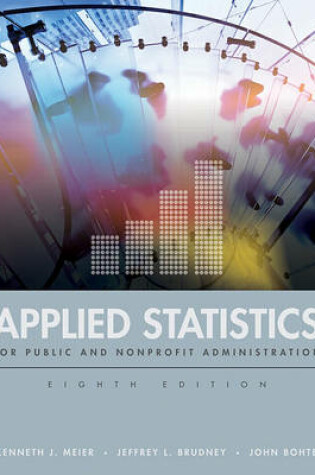 Cover of Applied Statistics for Public and Nonprofit Administration