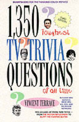 Book cover for 1,350 Toughest TV Trivia-3rd E