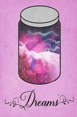 Cover of Dream Journal - Pink Watercolor Dream Jar (Pink)