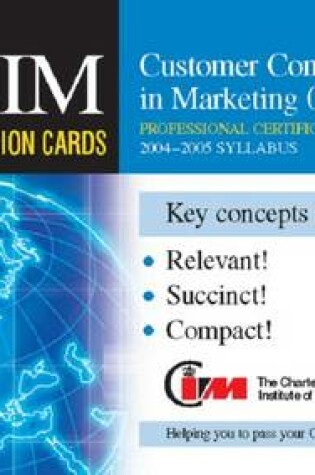 Cover of Customer Communications in Marketing