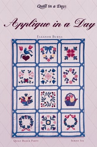 Cover of Applique in a Day