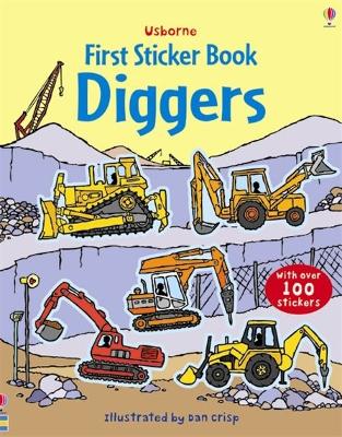 Book cover for First Sticker Book Diggers