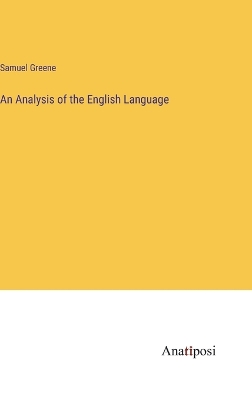 Book cover for An Analysis of the English Language