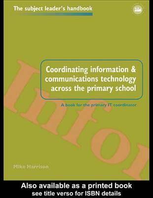 Book cover for Coordinating Ict Across the Primary School