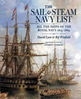 Book cover for Sail and Steam Navy List: All the Ships of the Royal Navy, 1815-1889