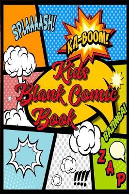 Book cover for Kids Blank Comic Book