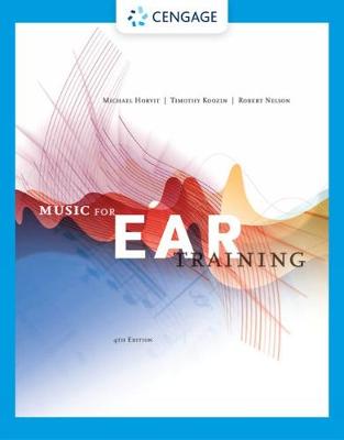 Book cover for Music for Ear Training (with MindTap Printed Access Card)