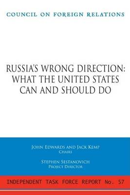 Book cover for Russia's Wrong Direction: What the United States Can and Should Do