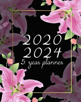 Book cover for 5 Year Planner 2020-2024