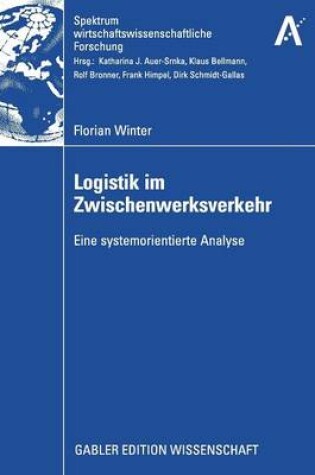 Cover of Logistik im Zwischenwerksverkehr