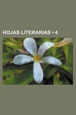 Cover of Hojas Literarias (4)