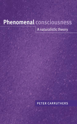 Book cover for Phenomenal Consciousness