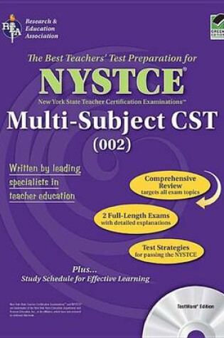 Cover of NYSTCE Multi-Subject CST Content Specialty Test 002