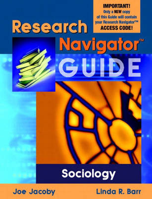 Book cover for Research Navigator Guide for Sociology (Valuepack item only)