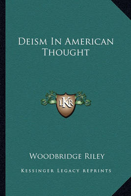 Cover of Deism in American Thought