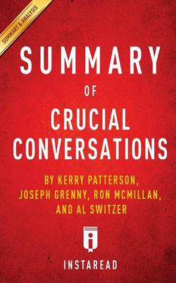 Book cover for Summary of Crucial Conversations