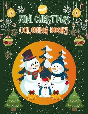 Book cover for Mini Christmas Coloring Books