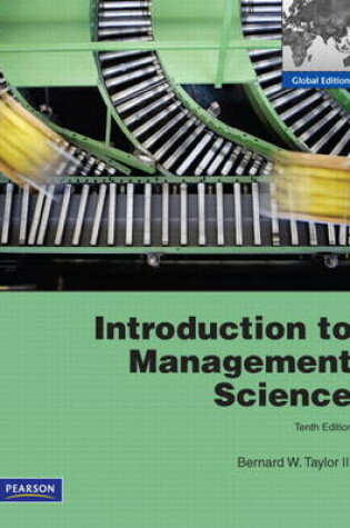 Cover of Introduction to Management Science Plus Companion Website Access Card: Global Edition 10/e