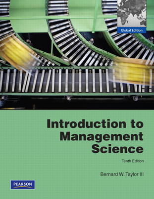 Book cover for Introduction to Management Science Plus Companion Website Access Card: Global Edition 10/e