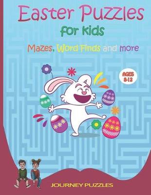 Book cover for Easter Puzzles for Kids
