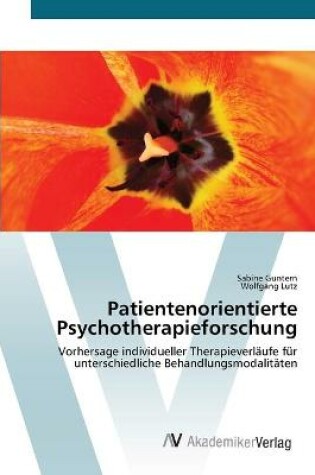 Cover of Patientenorientierte Psychotherapieforschung