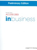 Book cover for Microsoft Access 2003 In Business Core