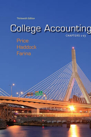 Cover of College Accounting Chapters -13 with Connect Access Card