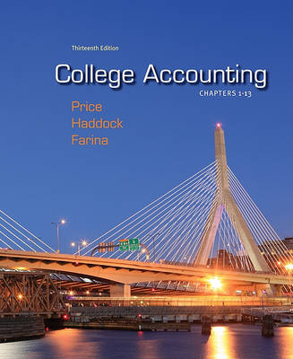 Book cover for College Accounting Chapters -13 with Connect Access Card