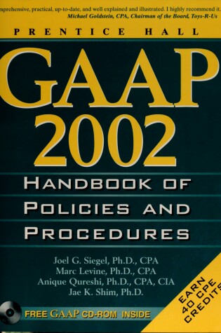 Cover of Gaasp Handbook of Policies and Procedures 02