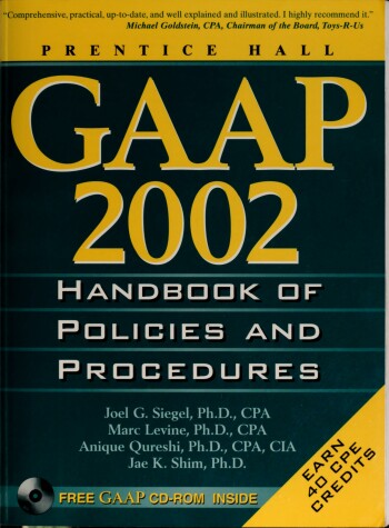 Book cover for Gaasp Handbook of Policies and Procedures 02