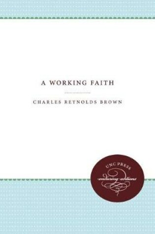 Cover of A Working Faith