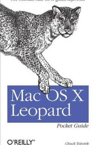 Cover of Mac OS X Leopard Pocket Guide