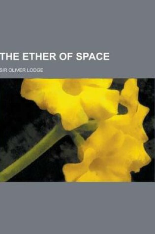 Cover of The Ether of Space