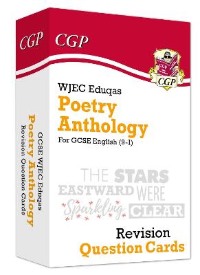 Book cover for GCSE English: WJEC Eduqas Poetry Anthology - Revision Question Cards