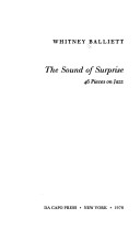 Book cover for The Sound of Surprise