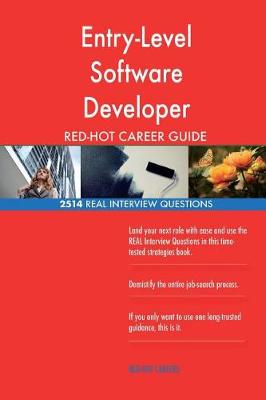 Book cover for Entry-Level Software Developer RED-HOT Career; 2514 REAL Interview Questions