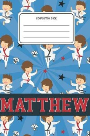 Cover of Composition Book Matthew