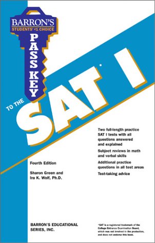 Book cover for Pass Key to the SAT 1