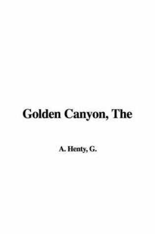 Cover of The Golden Canyon