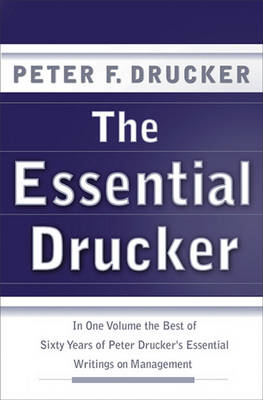 Book cover for The Essential Drucker