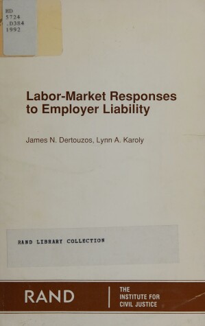 Book cover for Labor Market Responses to Employer Liability