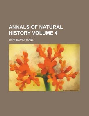 Book cover for Annals of Natural History Volume 4