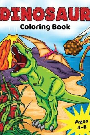 Cover of Dinosaur Coloring Book