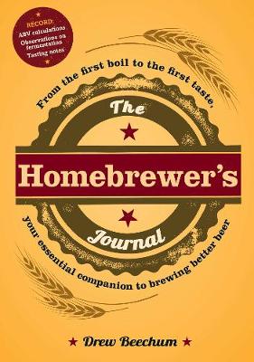 Book cover for The Homebrewer's Journal