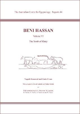 Book cover for Beni Hassan VI. The Tomb of Khety