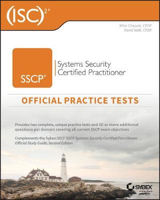 Book cover for (ISC)2 SSCP Systems Security Certified Practitioner Official Practice Tests