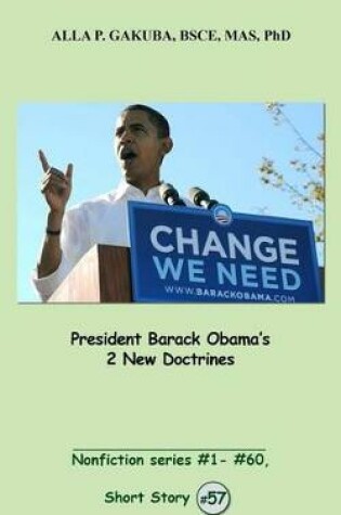 Cover of President Barack Obama's 2 New Doctrines.